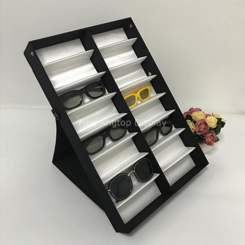Jewelry Pouches 8 Slots 12 18 Eyeglass Sunglasses Display Case Storage Organizer Collection Box
Jewelry Pouches 8 Slots 12 18 Eyeglass Sunglasses Display Case Storage Organizer Collection Box