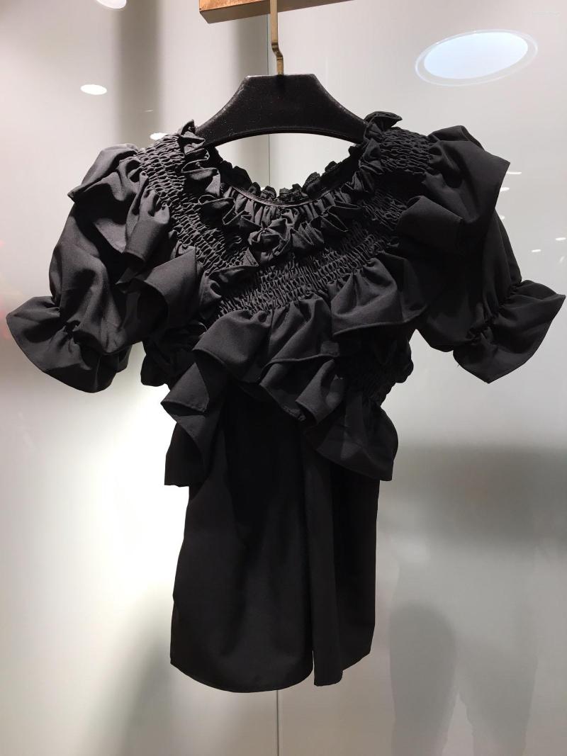 Women' T Shirts V-neck Lace Short-sleeved Top Casual Fashion 2023 Summer 0307, Black
Women' T Shirts V-neck Lace Short-sleeved Top Casual Fashion 2023 Summer 0307, Black