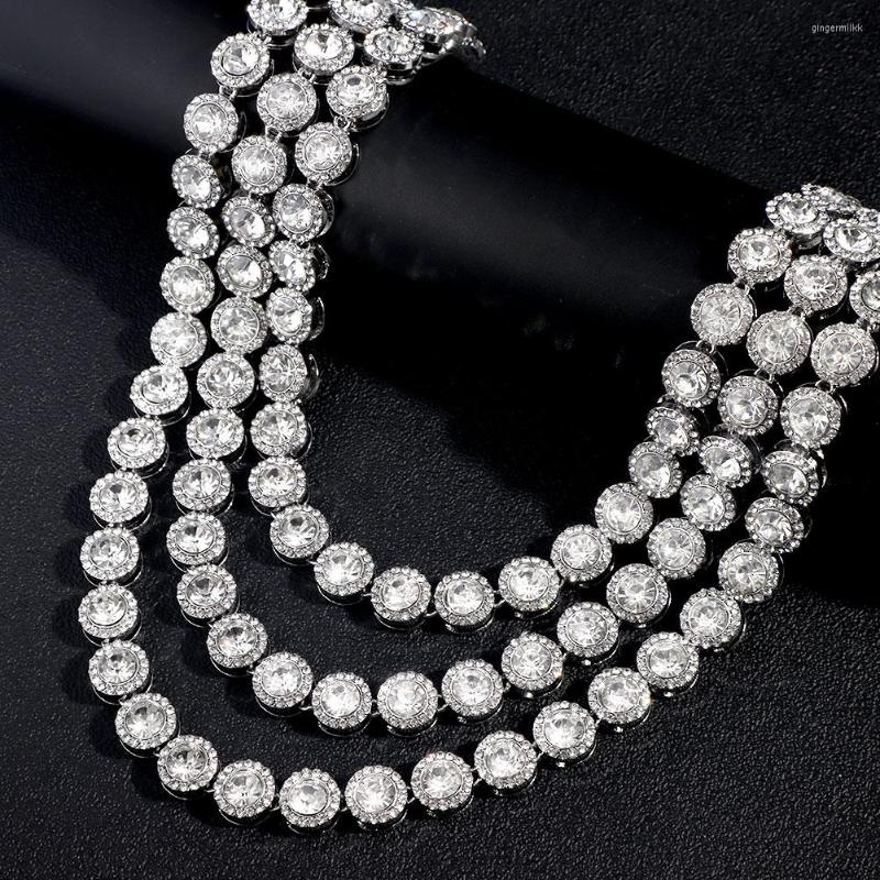 Chains Fashion Hip Hop Round Tennis Necklaces For Men Women Iced Out Bling Crystal Choker Rock Rapper Jewelry Gift
Chains Fashion Hip Hop Round Tennis Necklaces For Men Women Iced Out Bling Crystal Choker Rock Rapper Jewelry Gift