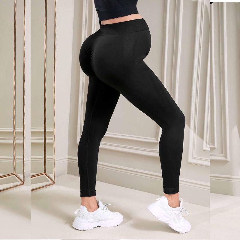 Active Pants Women Yoga Pregnancy Leggings Skinny Maternity Support Knitted Leggins Body Shaper Trousers For Pregnant, Black
Active Pants Women Yoga Pregnancy Leggings Skinny Maternity Support Knitted Leggins Body Shaper Trousers For Pregnant, Black