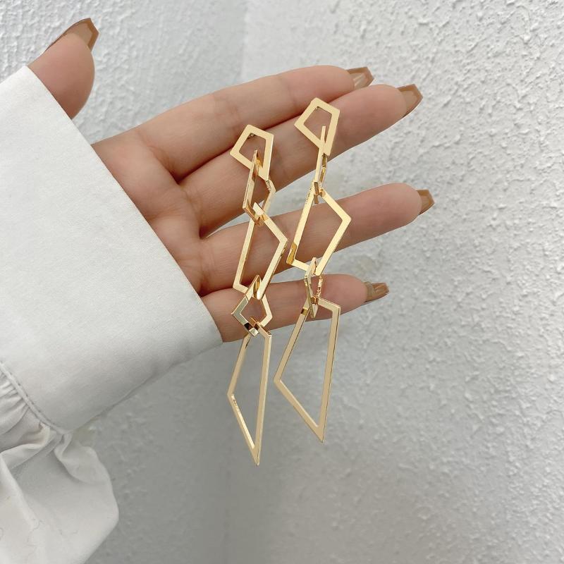 Dangle Earrings Flashbuy Trendy Gold Color Long Geometric Drop For Women Creative Irregular Hollow Statement Unusual Jewelry
Dangle Earrings Flashbuy Trendy Gold Color Long Geometric Drop For Women Creative Irregular Hollow Statement Unusual Jewelry