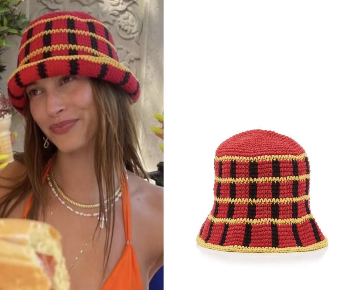 Wide Brim Hats Bucket Hats Japanese Contrasting Stripe Crochet Knitted Bucket Hat Women Spring Autumn Wool Basin Hat Y2K Fisherman Bucket Cap 230509, Coffee
Wide Brim Hats Bucket Hats Japanese Contrasting Stripe Crochet Knitted Bucket Hat Women Spring Autumn Wool Basin Hat Y2K Fisherman Bucket Cap 230509, Coffee