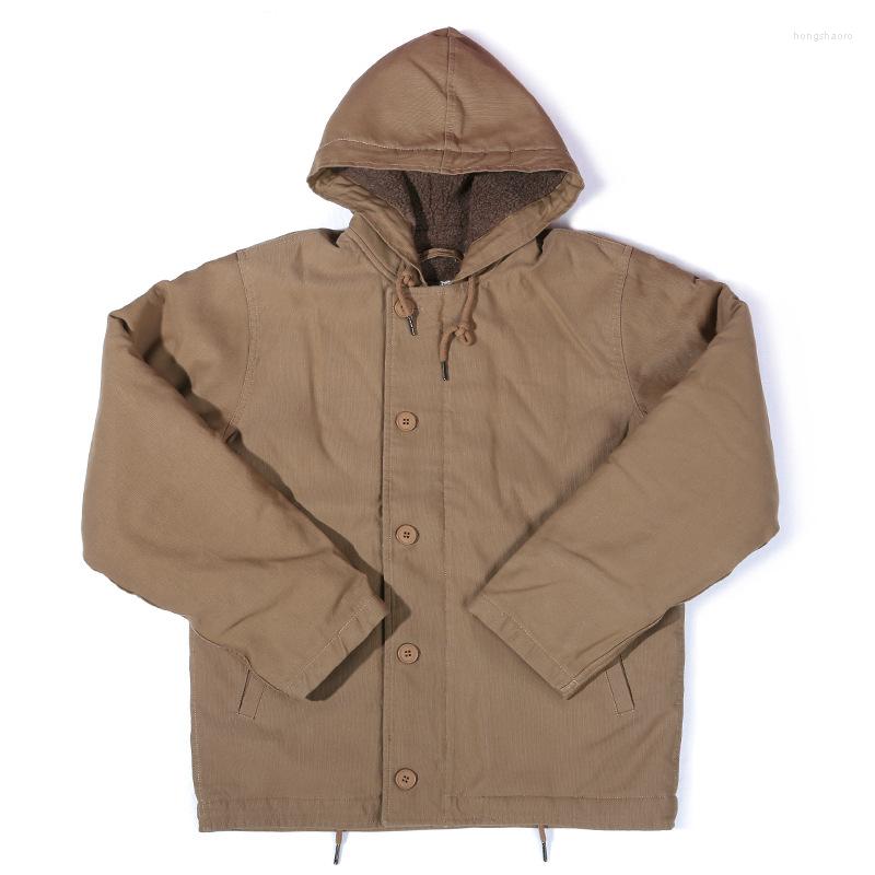 Men' Jackets 2023 Vintage N1 Hooded Deck Jacket Men Winter Military Uniform Cardigan Coat Thick Multi-pocket Lamb Fleece Padded, Army green
Men' Jackets 2023 Vintage N1 Hooded Deck Jacket Men Winter Military Uniform Cardigan Coat Thick Multi-pocket Lamb Fleece Padded, Army green