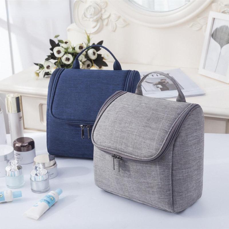 Cosmetic Bags Women Men Travel Waterproof Bag Hanging Woman Wash Makeup Pouch Neceser Mujer Toiletries Organizador Large Toilet Kit, Blue
Cosmetic Bags Women Men Travel Waterproof Bag Hanging Woman Wash Makeup Pouch Neceser Mujer Toiletries Organizador Large Toilet Kit, Blue