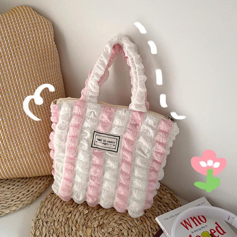 Evening Bags Lovely Pleated Plaid Handbags For Women Casual Ruched Female Shoulder Cute Girls Small Tote Bento Bag Travel Shopper, Blue
Evening Bags Lovely Pleated Plaid Handbags For Women Casual Ruched Female Shoulder Cute Girls Small Tote Bento Bag Travel Shopper, Blue