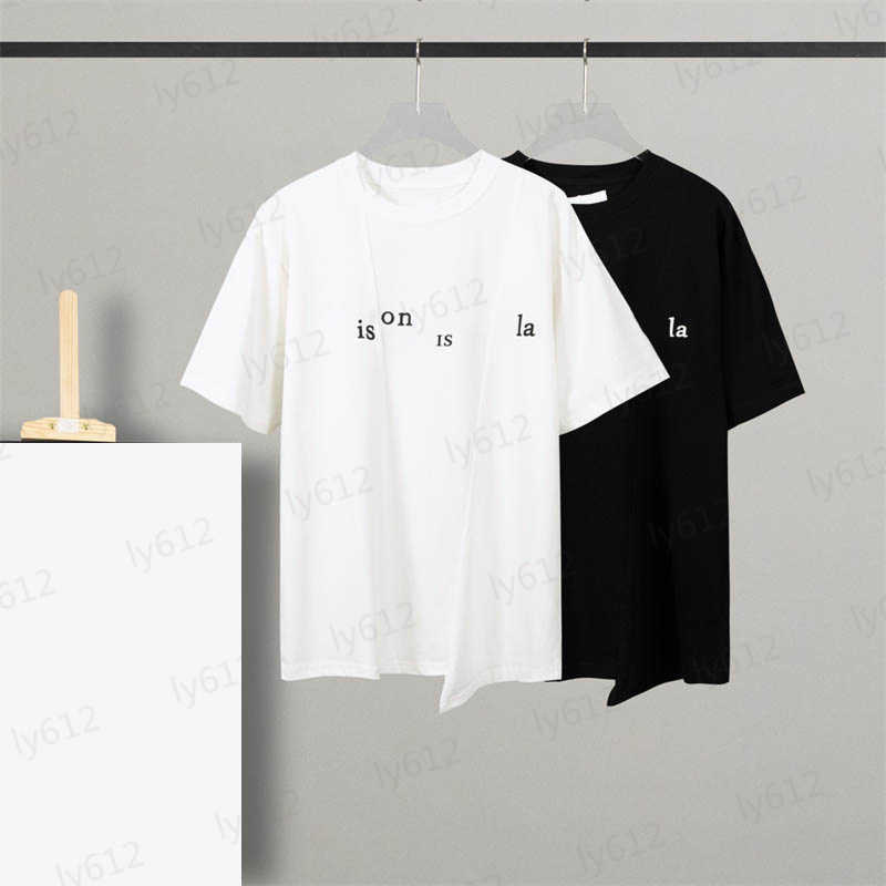 White Mens Shirts Designer Summer Spring Classic Fashion Luxury Irregular Stitching Letter Logo Printed Pure Cotton Round Neck T-shirt Male Tops
White Mens Shirts Designer Summer Spring Classic Fashion Luxury Irregular Stitching Letter Logo Printed Pure Cotton Round Neck T-shirt Male Tops