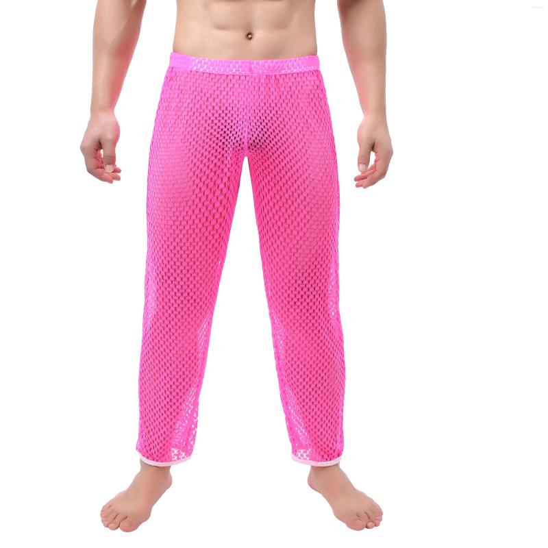 Men' Sleepwear Mens Sexy Fishnet See Through Pajama Pants Breathable Loose Transparent Sleep Bottoms Comfortable Lounge Homewear, Black
Men' Sleepwear Mens Sexy Fishnet See Through Pajama Pants Breathable Loose Transparent Sleep Bottoms Comfortable Lounge Homewear, Black