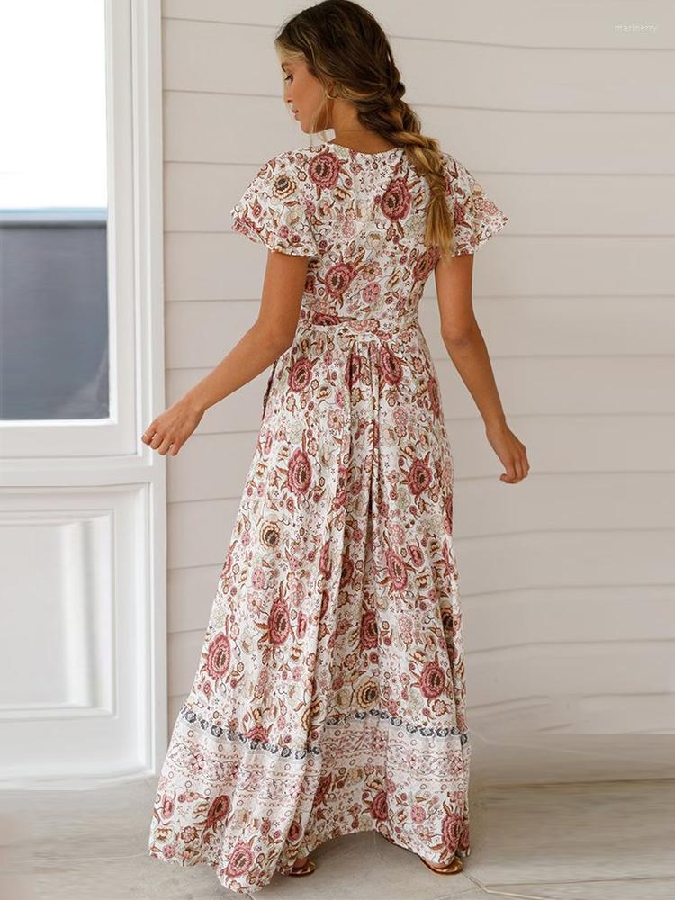 Party Dresses Sundress 2023 Vintage Women Floral Print Bat Sleeve Beach Long Bohemian Ladies Sexy V Neck Summer Boho Dress, Sky blue
Party Dresses Sundress 2023 Vintage Women Floral Print Bat Sleeve Beach Long Bohemian Ladies Sexy V Neck Summer Boho Dress, Sky blue