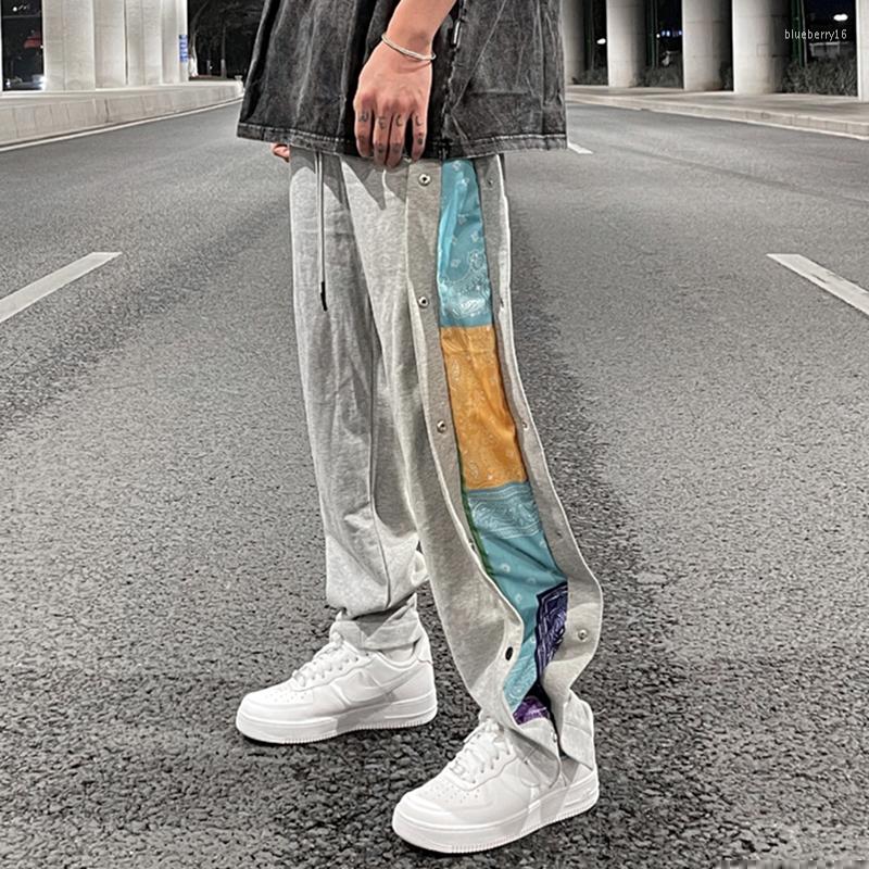 Men's Pants Vintage Cashew Flowers Print Mens Sweat Side Buttons Adjustable Jogger Sweatpant Hip Hop Paisley Urban Streetwear Trousers, Black
Men's Pants Vintage Cashew Flowers Print Mens Sweat Side Buttons Adjustable Jogger Sweatpant Hip Hop Paisley Urban Streetwear Trousers, Black