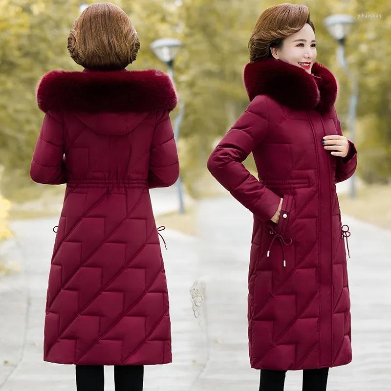 Women's Trench Coats Down Cotton Jacket Women 2023 Winter Fashion Slim Casual Padded Coat Female Large Size Hooded Fur Collar Thick Long, Wine red
Women's Trench Coats Down Cotton Jacket Women 2023 Winter Fashion Slim Casual Padded Coat Female Large Size Hooded Fur Collar Thick Long, Wine red