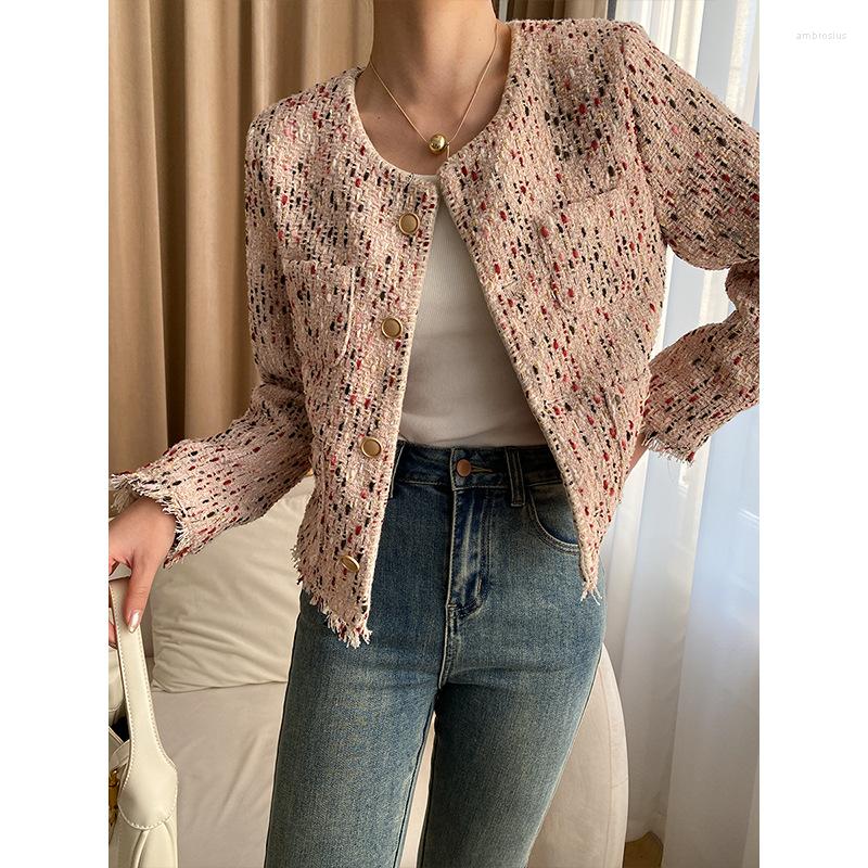 Women' Jackets Pink Color Striped Wool Patchwork Fashion Women Coat Full Sleeves Office Work Buttons Loose Casual Lady Blend Blazers
Women' Jackets Pink Color Striped Wool Patchwork Fashion Women Coat Full Sleeves Office Work Buttons Loose Casual Lady Blend Blazers