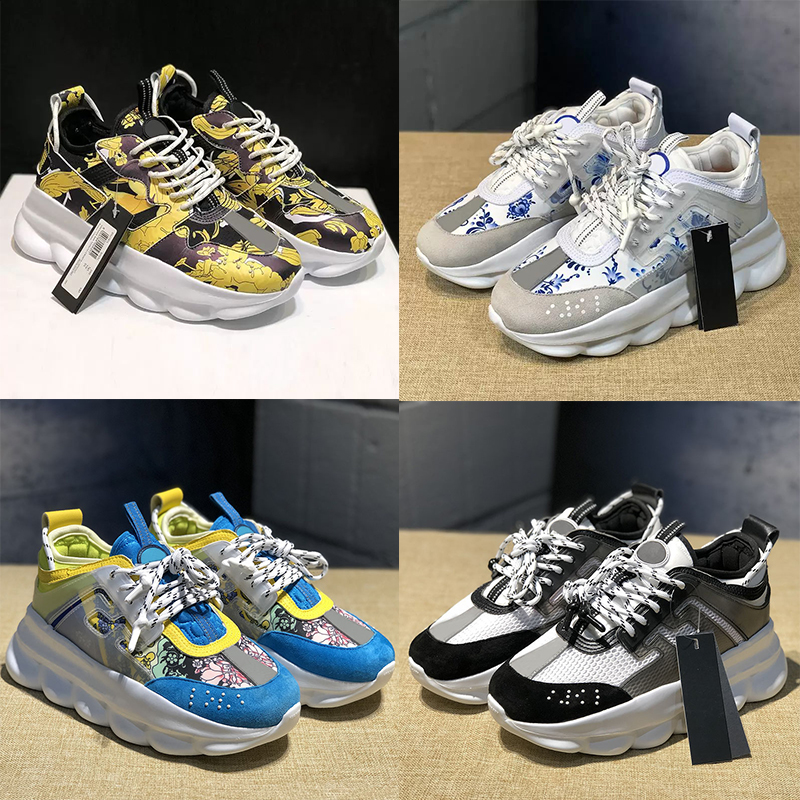 Top Luxury Italy Chain Reaction Casual shoes senakers Reflective Height triple black white multi-color suede red blue yellow fluo tan Fashion Luxury Trainers, D12
Top Luxury Italy Chain Reaction Casual shoes senakers Reflective Height triple black white multi-color suede red blue yellow fluo tan Fashion Luxury Trainers, D12
