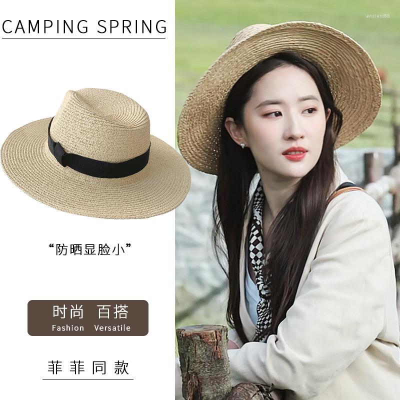 Wide Brim Hats Laffite Straw Hat Sunscreen Sun Children 2023 Summer Big Eave Anti-UV Display Face Small Head Round, Straw hat white
Wide Brim Hats Laffite Straw Hat Sunscreen Sun Children 2023 Summer Big Eave Anti-UV Display Face Small Head Round, Straw hat white