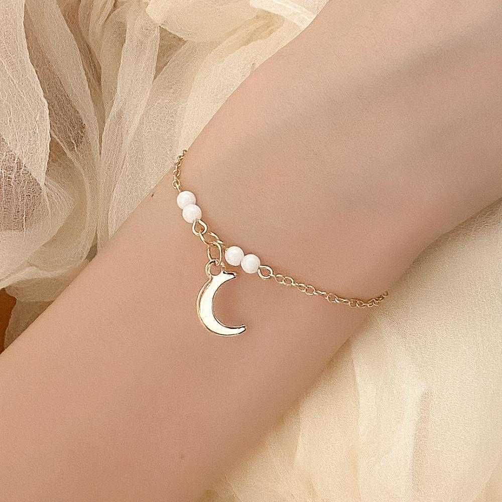Ins Simple Moon Bracelet Strand Womens Fashion All Match Handmade Beaded Light Minority Hand Jewelry Wholesale
Ins Simple Moon Bracelet Strand Womens Fashion All Match Handmade Beaded Light Minority Hand Jewelry Wholesale