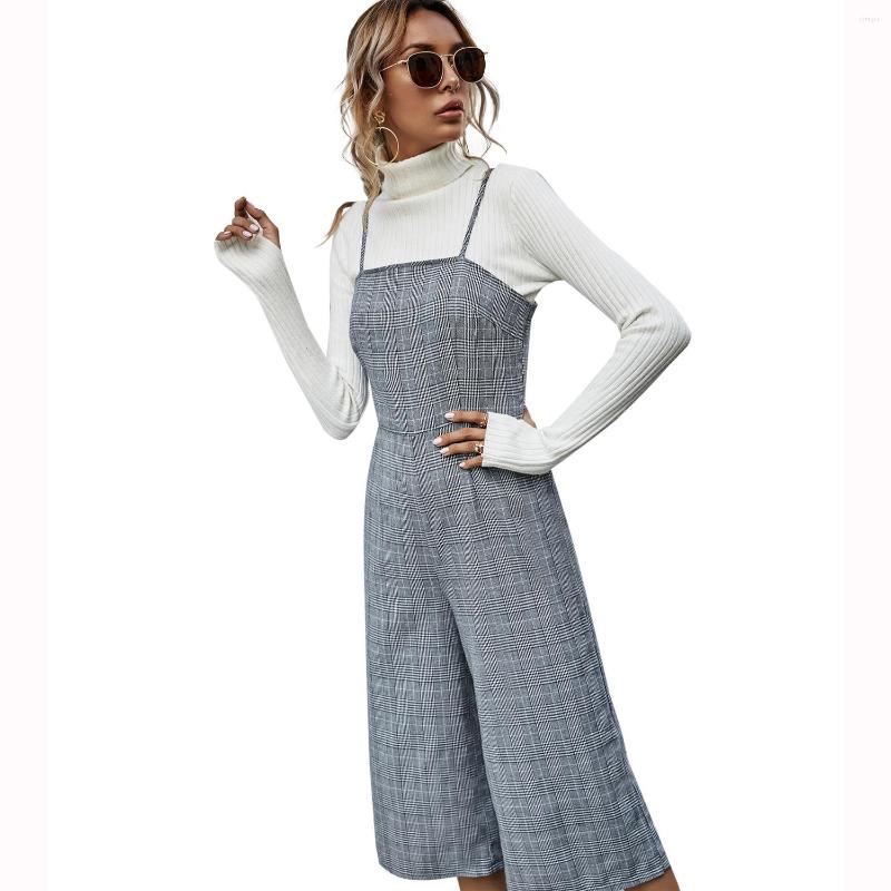 Women's Pants Women Plaid Spring Thin High Waist Loose Wide Leg For Casual Cool Ladies Trousers, Gray
Women's Pants Women Plaid Spring Thin High Waist Loose Wide Leg For Casual Cool Ladies Trousers, Gray