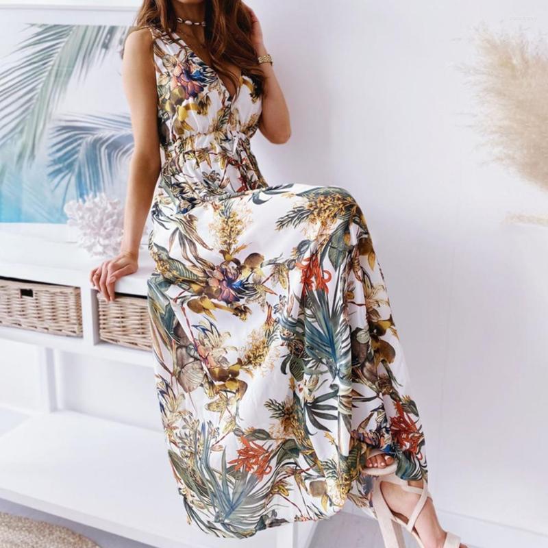 Casual Dresses Women Tie-Up Backless Party Beach Dress Sexy V Neck Bohemia Long Summer Elegant Print Sleeveless Lady Maxi, Blue
Casual Dresses Women Tie-Up Backless Party Beach Dress Sexy V Neck Bohemia Long Summer Elegant Print Sleeveless Lady Maxi, Blue