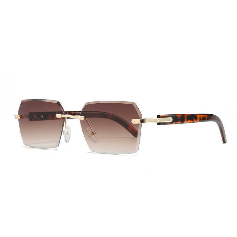 Small frame wood grain female with versatile cut edges modern frameless male sunshade sunglasses
Small frame wood grain female with versatile cut edges modern frameless male sunshade sunglasses