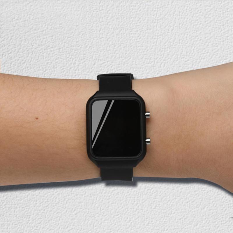 Wristwatches Fashion 2023 Led Watch Ladies Silicone Women Wristwatch Digital Date Watches Men Electronic Clock, Black
Wristwatches Fashion 2023 Led Watch Ladies Silicone Women Wristwatch Digital Date Watches Men Electronic Clock, Black