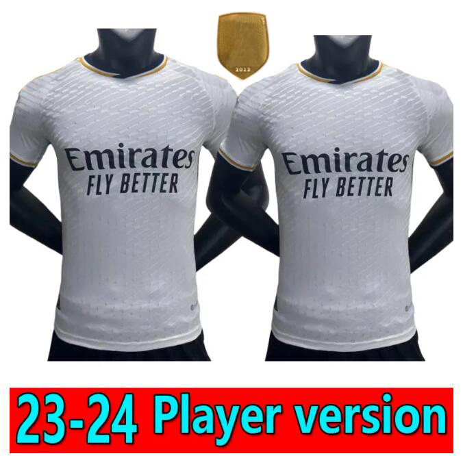 Player Version BENZEMA VINI JR soccer jerseys 23 24 football shirt CAMAVINGA TCHOUAMENI VALVERDE HAZARD ASENSIO MODRIC camiseta men kids kit 2023 uniforms Finals, 23/24 1
Player Version BENZEMA VINI JR soccer jerseys 23 24 football shirt CAMAVINGA TCHOUAMENI VALVERDE HAZARD ASENSIO MODRIC camiseta men kids kit 2023 uniforms Finals, 23/24 1