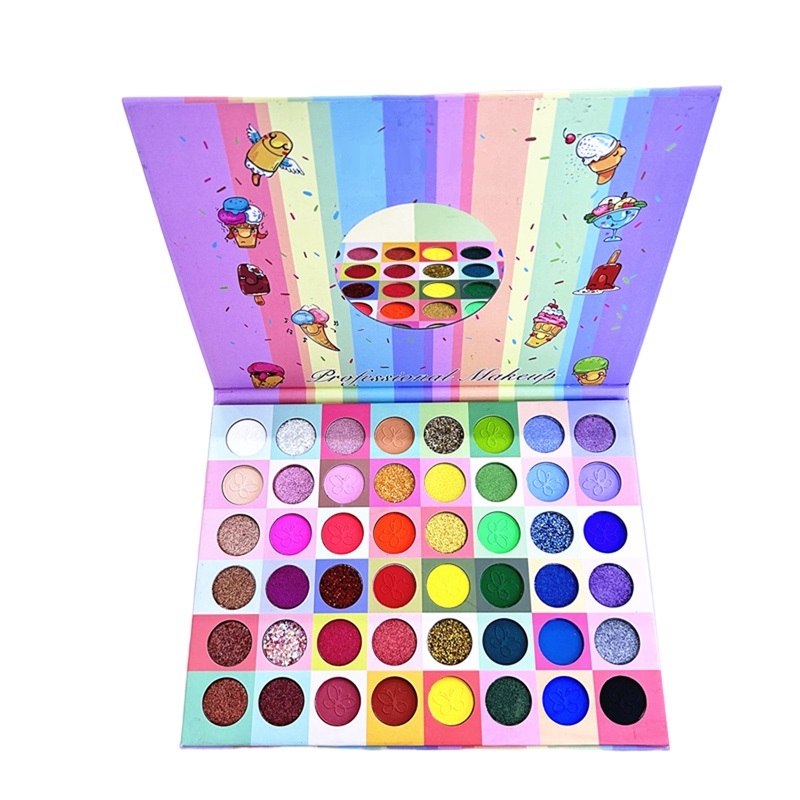 High Pigmented Bright Color Eyeshadow Palette 48 Shades Long-lasting Waterproof Matte & Shimmer Eye Shadow Palette Makeup for Women DHL, Multi
High Pigmented Bright Color Eyeshadow Palette 48 Shades Long-lasting Waterproof Matte & Shimmer Eye Shadow Palette Makeup for Women DHL, Multi