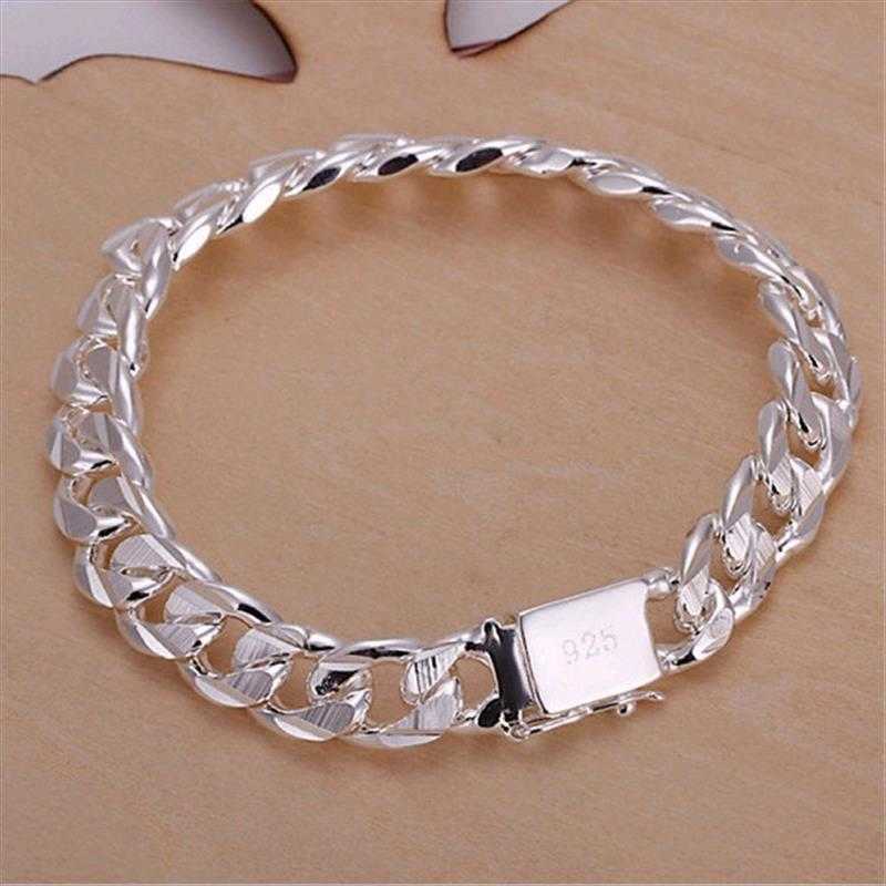 Longrui Jewelry Fashion Silver Plated Bracelets Personality Mens Side Square Buckle Bracelet
Longrui Jewelry Fashion Silver Plated Bracelets Personality Mens Side Square Buckle Bracelet