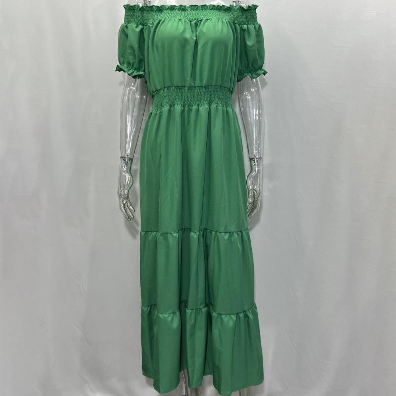 Casual Dresses Beach Dress Fine Sewing Craft Summer Full Length Slash Neck Maxi Streetwear, Red
Casual Dresses Beach Dress Fine Sewing Craft Summer Full Length Slash Neck Maxi Streetwear, Red