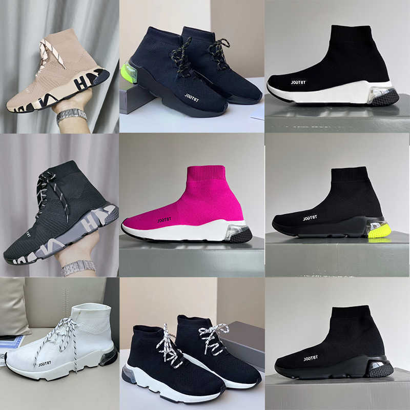 Men Sneakers Women Designer Sock Technical 3D Knit Sock-like Trainers Designer Shoes Fashion White Black Graffiti Sole Casual Shoes With Box Size Eu36-46 NO017B
Men Sneakers Women Designer Sock Technical 3D Knit Sock-like Trainers Designer Shoes Fashion White Black Graffiti Sole Casual Shoes With Box Size Eu36-46 NO017B
