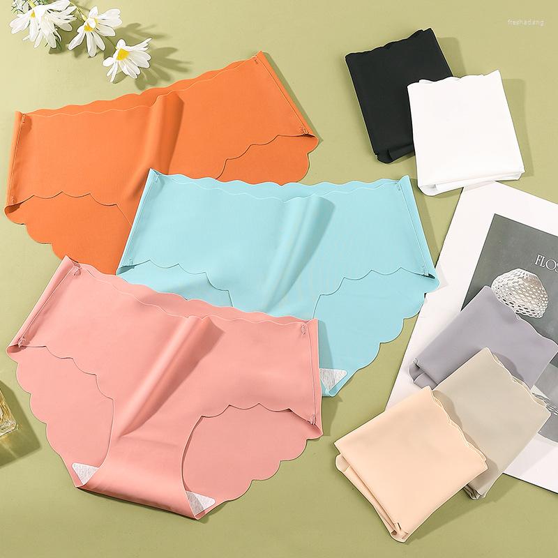 Women's Panties 3Pcs Sexy Seamless Ice Silk Underwear Ruffle Underpants Thongs Lingerie Smooth Briefs, 3pcs color8
Women's Panties 3Pcs Sexy Seamless Ice Silk Underwear Ruffle Underpants Thongs Lingerie Smooth Briefs, 3pcs color8