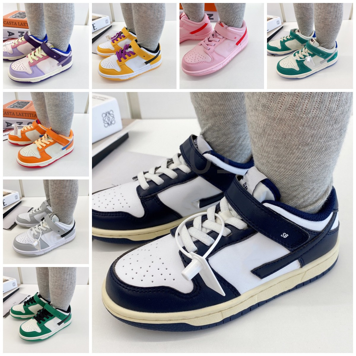2023 kids SB Running shoes Sneakers White Black Panda Grey Fog UNC Varsity Syracuse Kentucky Coast Candy casual trainers boys girls dunks low walking shoes 24-37, Color 10
2023 kids SB Running shoes Sneakers White Black Panda Grey Fog UNC Varsity Syracuse Kentucky Coast Candy casual trainers boys girls dunks low walking shoes 24-37, Color 10