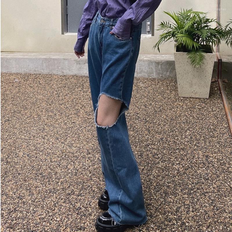 Women' Jeans Ripped Women High Waist Korean Harajuku Retro Blue Straight Loose Wide Leg Denim Pants Fashion Baggy Female Trousers
Women' Jeans Ripped Women High Waist Korean Harajuku Retro Blue Straight Loose Wide Leg Denim Pants Fashion Baggy Female Trousers