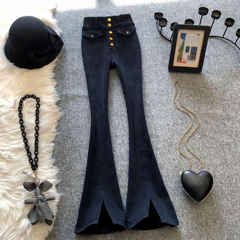 Women' Jeans 2023 Chic Skinny Vintage Slim High Waist Flare Woman Lady Autumn Winter Solid Denim Pants Women Trouser U18, Black
Women' Jeans 2023 Chic Skinny Vintage Slim High Waist Flare Woman Lady Autumn Winter Solid Denim Pants Women Trouser U18, Black