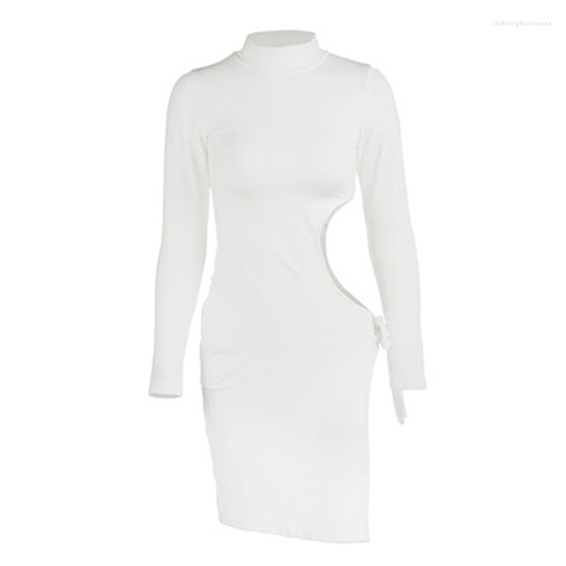 Casual Dresses Sexy Long-sleeved Mini Dress High Collar Waist Slit Lace-up Women's Bodycon Club 2023 Summer Short Skirt, Dark blue
Casual Dresses Sexy Long-sleeved Mini Dress High Collar Waist Slit Lace-up Women's Bodycon Club 2023 Summer Short Skirt, Dark blue