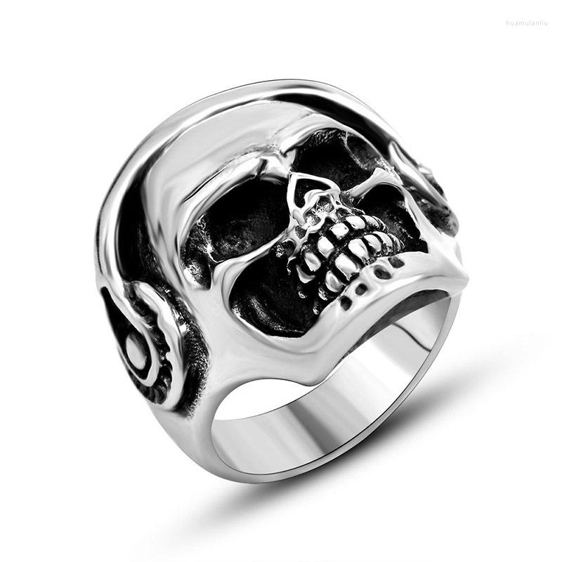 Cluster Rings S7 Skull Ring Black Eye Headset Ghost Punk Personality Men's Jewelry Nightclub Accessories Wholesale
Cluster Rings S7 Skull Ring Black Eye Headset Ghost Punk Personality Men's Jewelry Nightclub Accessories Wholesale