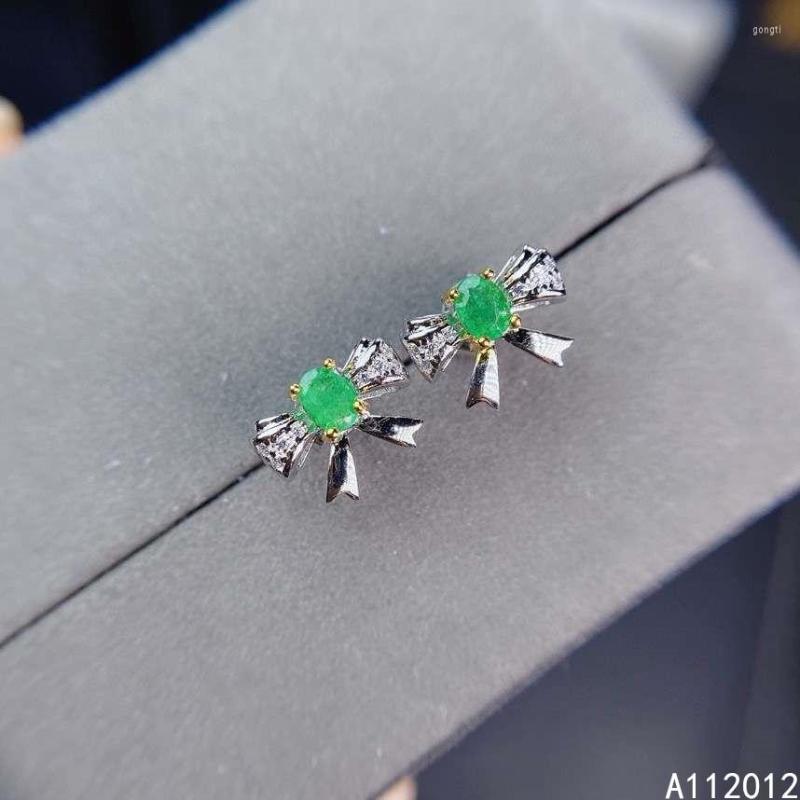 Stud Earrings KJJEAXCMY Fine Jewelry 925 Silver Natural Emerald Girl Luxury Selling Ear Support Test Chinese Style
Stud Earrings KJJEAXCMY Fine Jewelry 925 Silver Natural Emerald Girl Luxury Selling Ear Support Test Chinese Style
