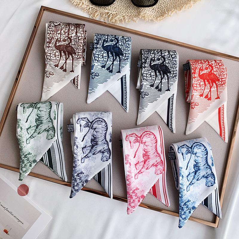 Scarves Lady Long Skinny Silk Scarf Hairband Neck Tie Design Print Hair Hoop Accessories Cool Girl Summer 2023
Scarves Lady Long Skinny Silk Scarf Hairband Neck Tie Design Print Hair Hoop Accessories Cool Girl Summer 2023