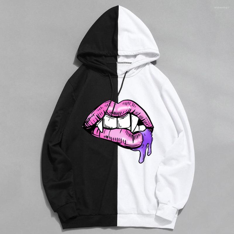 Women's Hoodies Pastel Goth Lips Patchwork Fleece Sweatshirts Streetwear Women Hip Hop Casual Pullover Hooded Female Y2k Tops, Bw-gmvalentine209
Women's Hoodies Pastel Goth Lips Patchwork Fleece Sweatshirts Streetwear Women Hip Hop Casual Pullover Hooded Female Y2k Tops, Bw-gmvalentine209