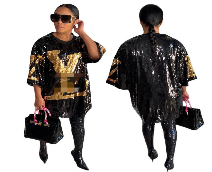 2023 Spring Bling Sequins Dresses Women Crew Neck Hip Top Tunic Dress Ship9171819, Black
2023 Spring Bling Sequins Dresses Women Crew Neck Hip Top Tunic Dress Ship9171819, Black