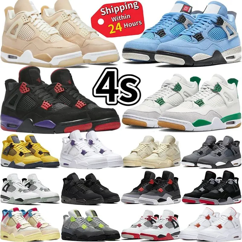 High 4s 4 Basketball Shoes University Blue White Oero Shimmer Black Cat Lightning Union Noir Fire Red Bred Pure Money Metallic Purple Green, 21
High 4s 4 Basketball Shoes University Blue White Oero Shimmer Black Cat Lightning Union Noir Fire Red Bred Pure Money Metallic Purple Green, 21