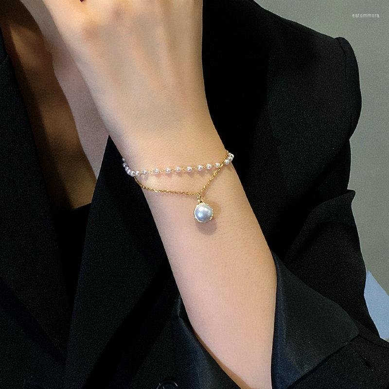 Link Bracelets 2023 Korea Selling Fashion Jewelry Simple Double Layer Natural Freshwater Pearl Bracelet Women's Daily Wild
Link Bracelets 2023 Korea Selling Fashion Jewelry Simple Double Layer Natural Freshwater Pearl Bracelet Women's Daily Wild