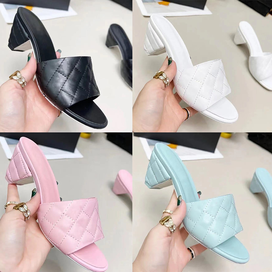 Woman Slippers Designer Sandals Quality Metal Decor Slides Classic Plaid Slippers Women High Heel Sandal Summer Beach Slide With box
Woman Slippers Designer Sandals Quality Metal Decor Slides Classic Plaid Slippers Women High Heel Sandal Summer Beach Slide With box