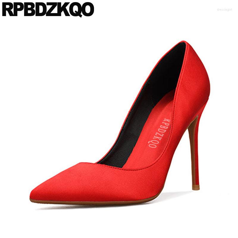 Dress Shoes Red Ladies For Wedding 10 42 Pumps 8cm Thin Silk Plus Size Pointed Toe Super Scarpin Ultra Bridal Extreme Satin High Heels, Red 10cm
Dress Shoes Red Ladies For Wedding 10 42 Pumps 8cm Thin Silk Plus Size Pointed Toe Super Scarpin Ultra Bridal Extreme Satin High Heels, Red 10cm