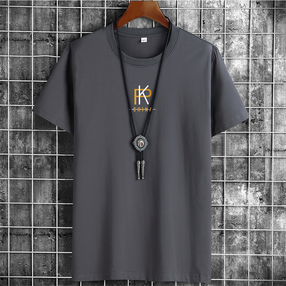 Men's T-Shirts Summer Men's Cotton T-shirt Male Fashion Summer Clothes Men T Shirt Summer Clothing Short Sleeve O-Neck T-shirt Tee Shirt Man