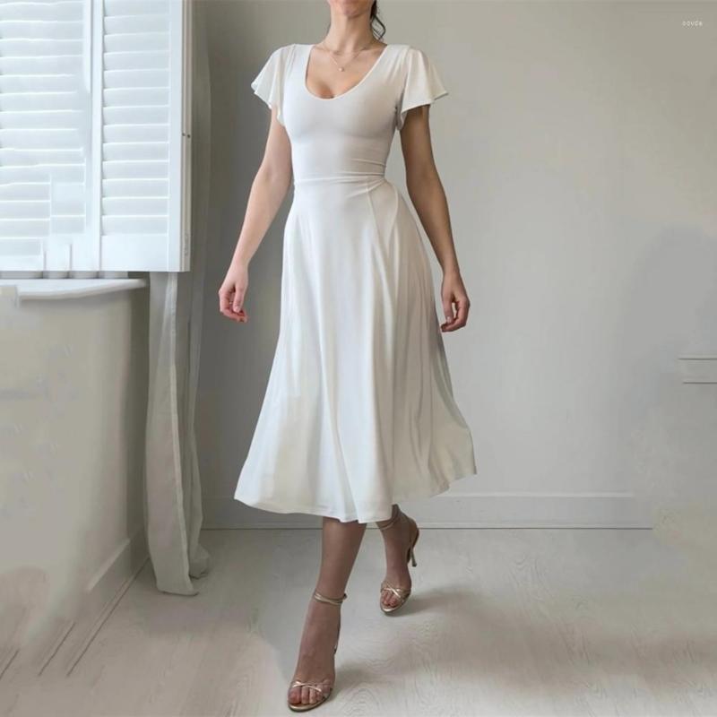 Casual Dresses Summer Dress Thin Party Female Causal Solid Color Elegant Midi, Black
Casual Dresses Summer Dress Thin Party Female Causal Solid Color Elegant Midi, Black