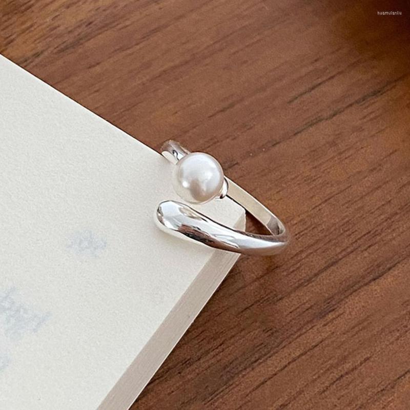 Cluster Rings WPB S925 Sterling Silver Women Shiny Imitation Pearl Ring Adjustable Female Luxury Jewelry Zircon Design Girl Gift
Cluster Rings WPB S925 Sterling Silver Women Shiny Imitation Pearl Ring Adjustable Female Luxury Jewelry Zircon Design Girl Gift
