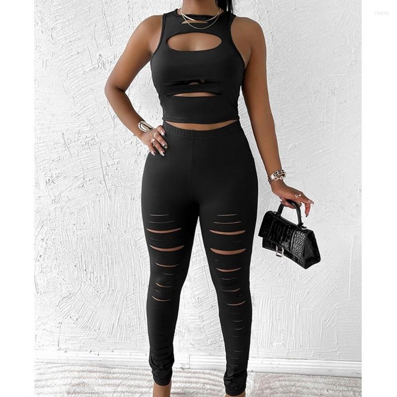 Women' Two Piece Pants Wepbel Cutout Vest Suit Leggings 2 Sets Yoga Outfits Legging Women Black Sexy Sports Bodycon Crop Tops
Women' Two Piece Pants Wepbel Cutout Vest Suit Leggings 2 Sets Yoga Outfits Legging Women Black Sexy Sports Bodycon Crop Tops