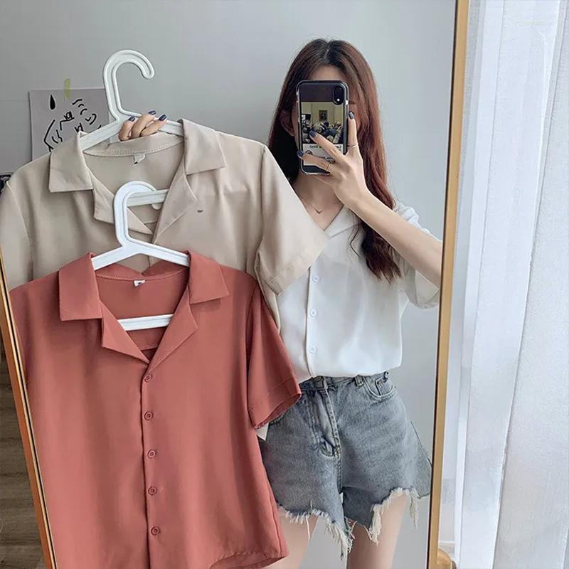 Women' Blouses Chiffon Elegant Short Sleeve T-Shirt Loose Vintage Sweet Beautiful Woman Blouse Casual Korean Female 2023 Summer Top Thin, White
Women' Blouses Chiffon Elegant Short Sleeve T-Shirt Loose Vintage Sweet Beautiful Woman Blouse Casual Korean Female 2023 Summer Top Thin, White