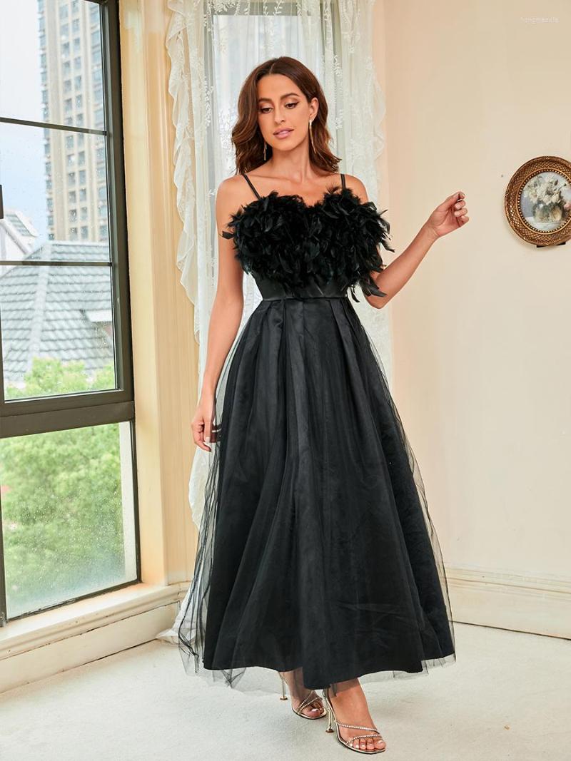 Casual Dresses Rocwickline Summer And Autumn Women's Dress Sexy & Club Celebrities Accessible Luxury Feathers Gauze A-Line Elegant, Black
Casual Dresses Rocwickline Summer And Autumn Women's Dress Sexy & Club Celebrities Accessible Luxury Feathers Gauze A-Line Elegant, Black