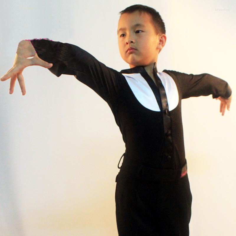 Stage Wear Infantile Latin Dance Tops For Children Black Color Long Sleeve Velvet Shirt Boy Male Ballroom Tango Competitive Wears N7020
Stage Wear Infantile Latin Dance Tops For Children Black Color Long Sleeve Velvet Shirt Boy Male Ballroom Tango Competitive Wears N7020