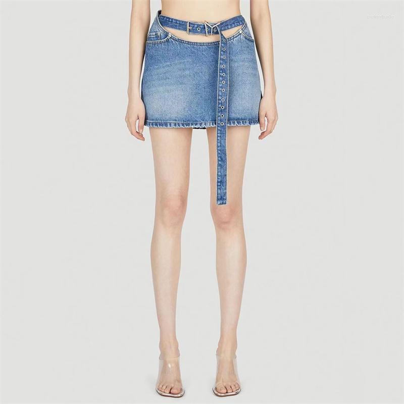 Skirts Women' Skirt Summer 2023 In Korean Fashion Belt Decoration Mini Vintage Washed Cotton Denim Super, Blue
Skirts Women' Skirt Summer 2023 In Korean Fashion Belt Decoration Mini Vintage Washed Cotton Denim Super, Blue