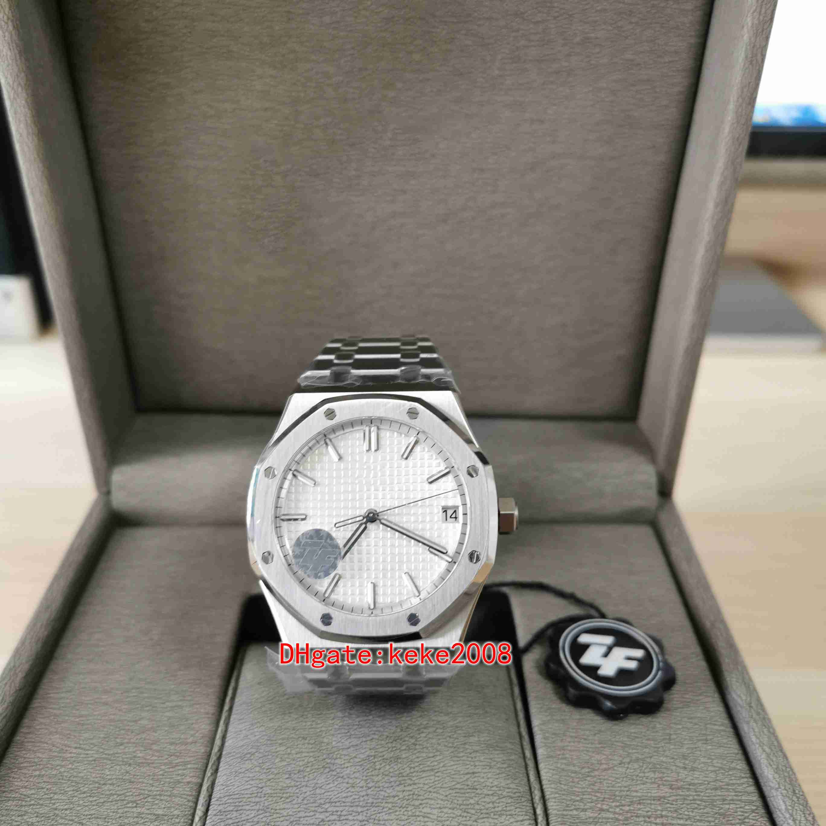 ZF Perfect men watch 15500 41mm White dial Stainless 904L CAL.4302 Movement Back transparent Automatic mechanical mens watches wristwatches, Buy box 1
ZF Perfect men watch 15500 41mm White dial Stainless 904L CAL.4302 Movement Back transparent Automatic mechanical mens watches wristwatches, Buy box 1